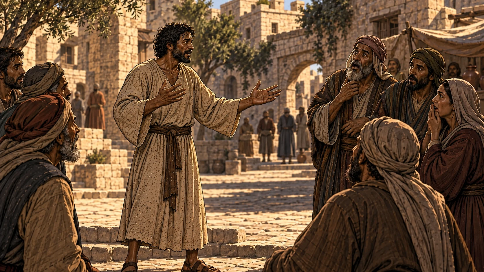 He Proclaims in the Decapolis.