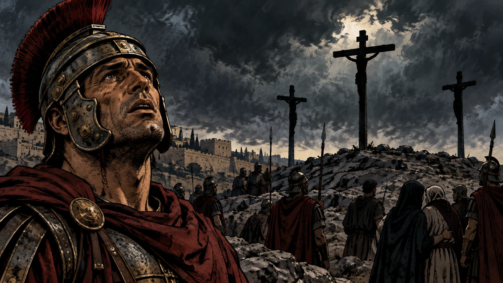 The Centurion's Confession.