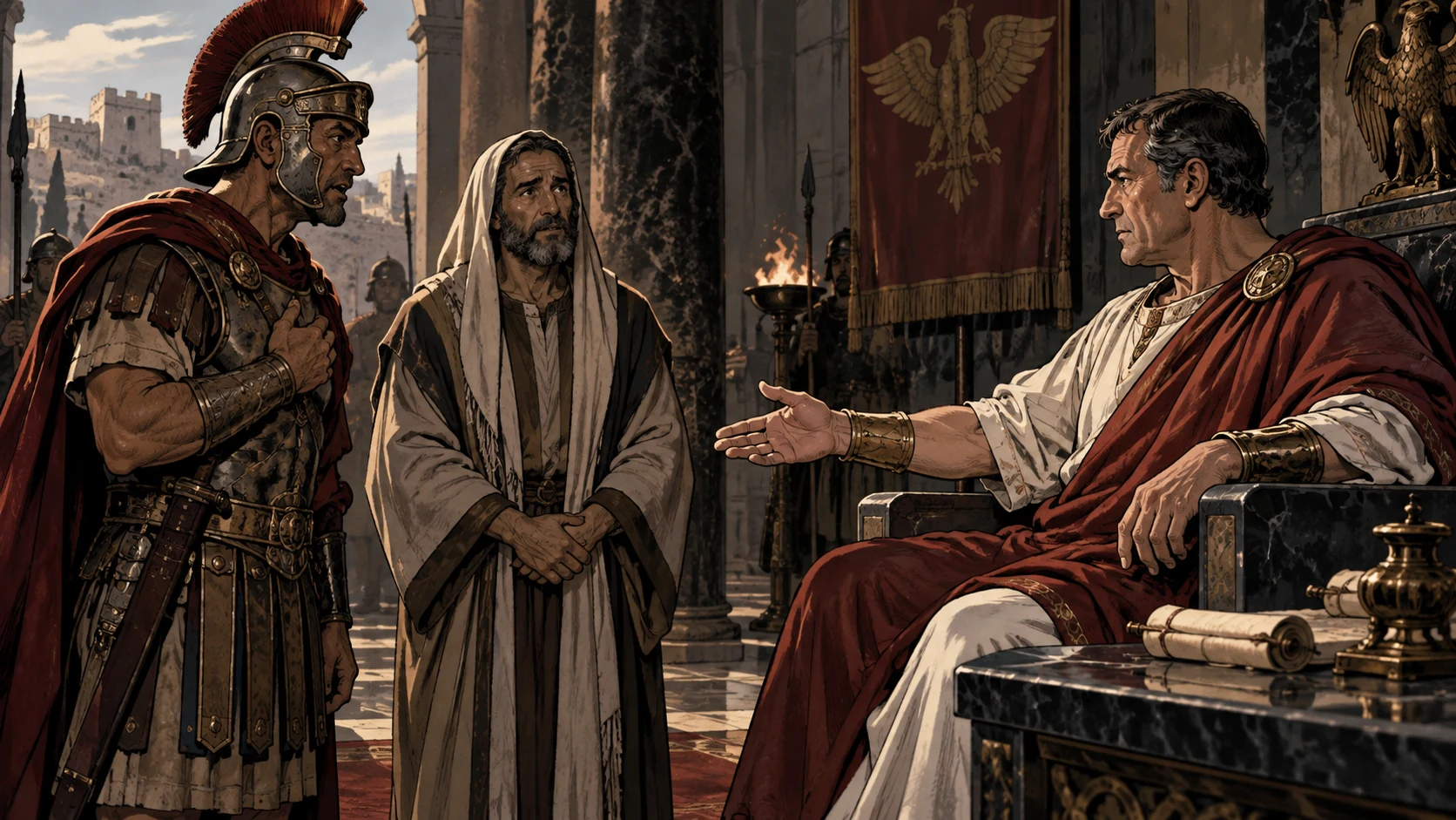 Pilate Grants the Body.