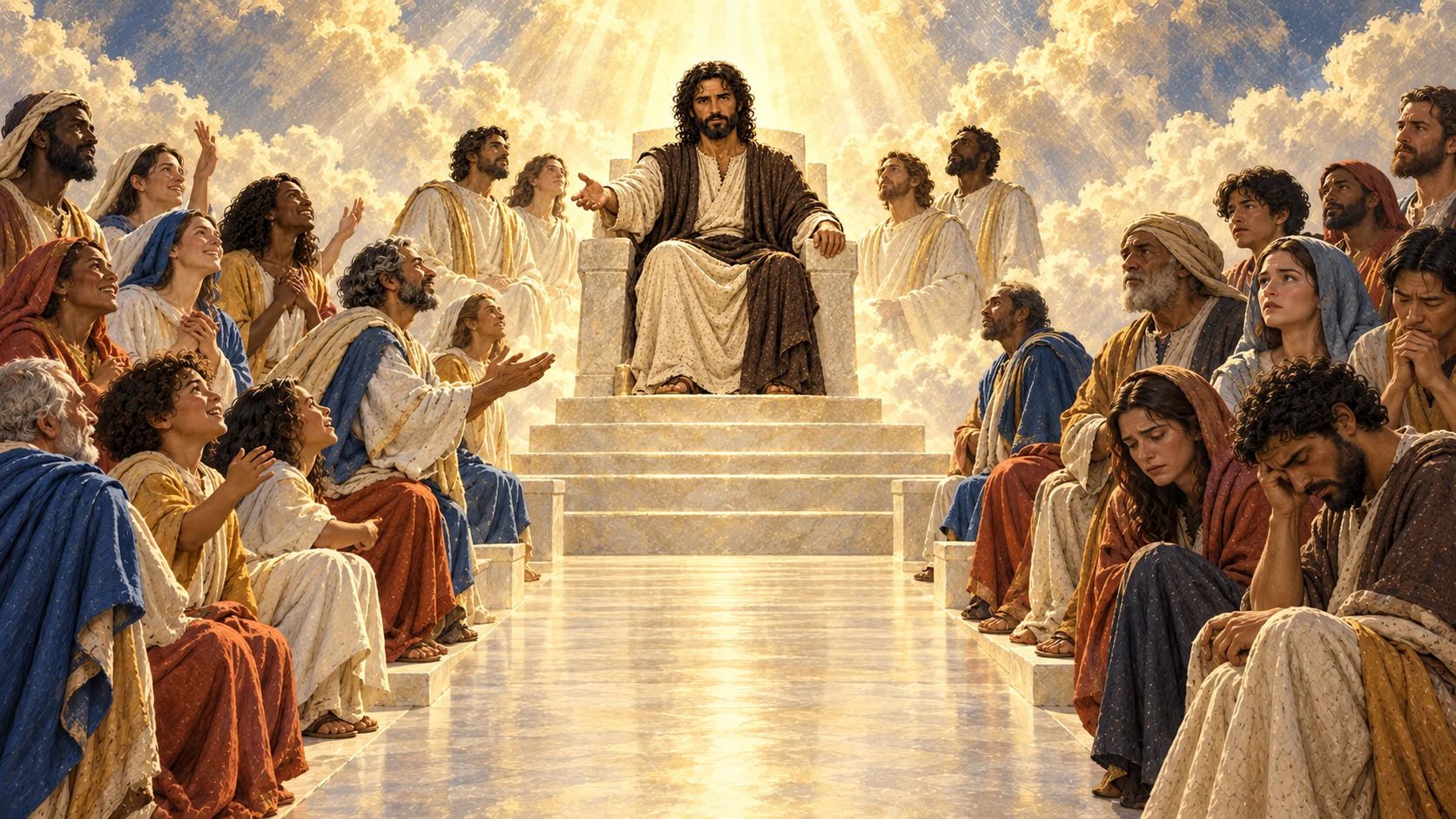 The King Separates the People.