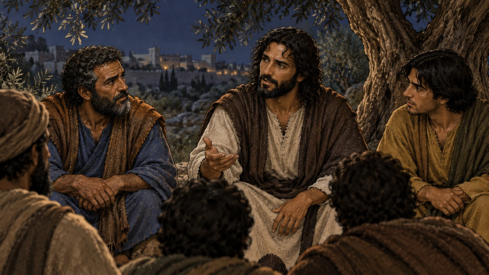 Jesus Speaks of Galilee.