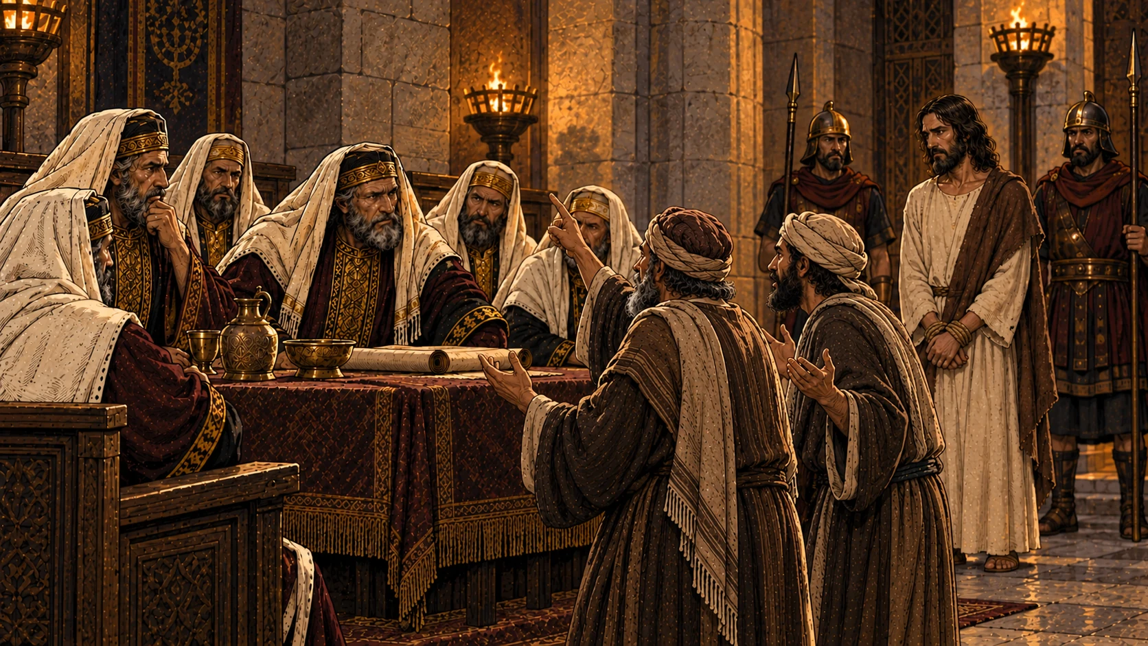 The Temple Accusation.
