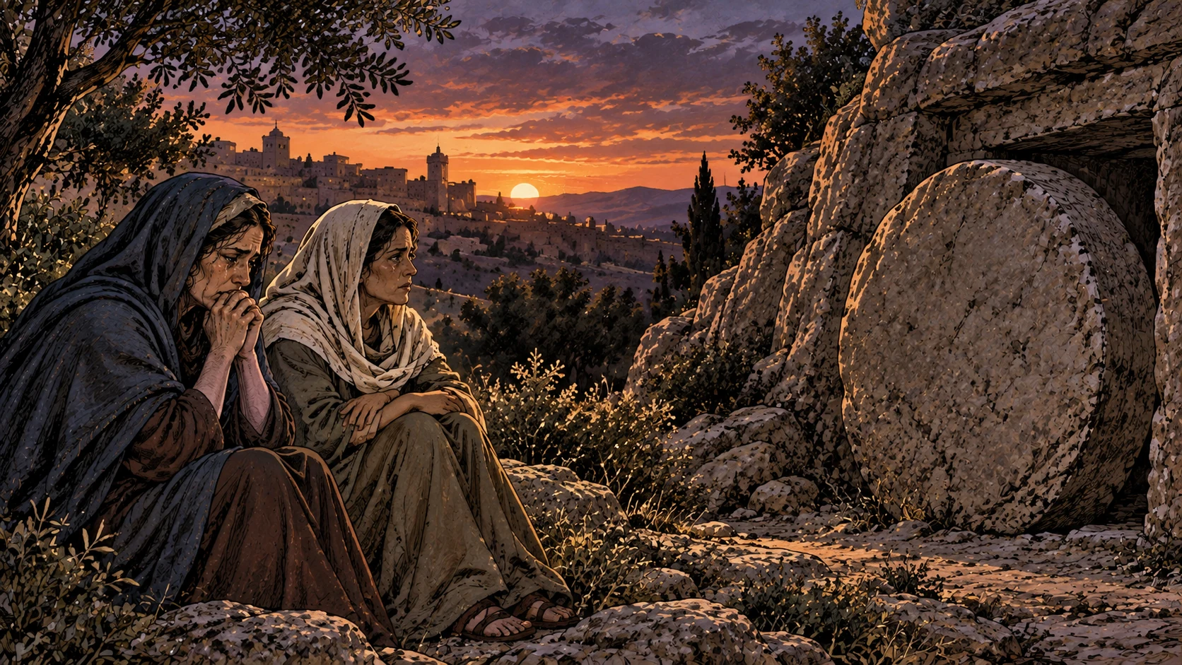 The Women Opposite the Tomb.