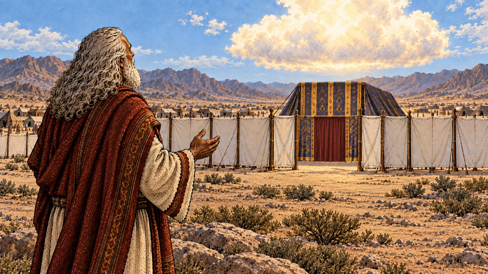 Seventy elders to share the burden