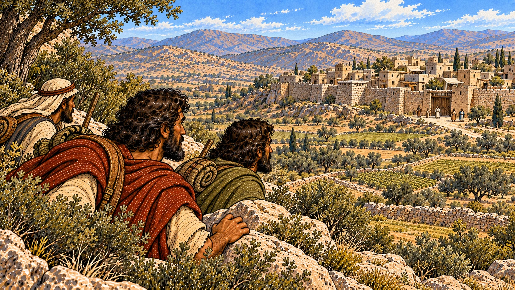 Near Hebron