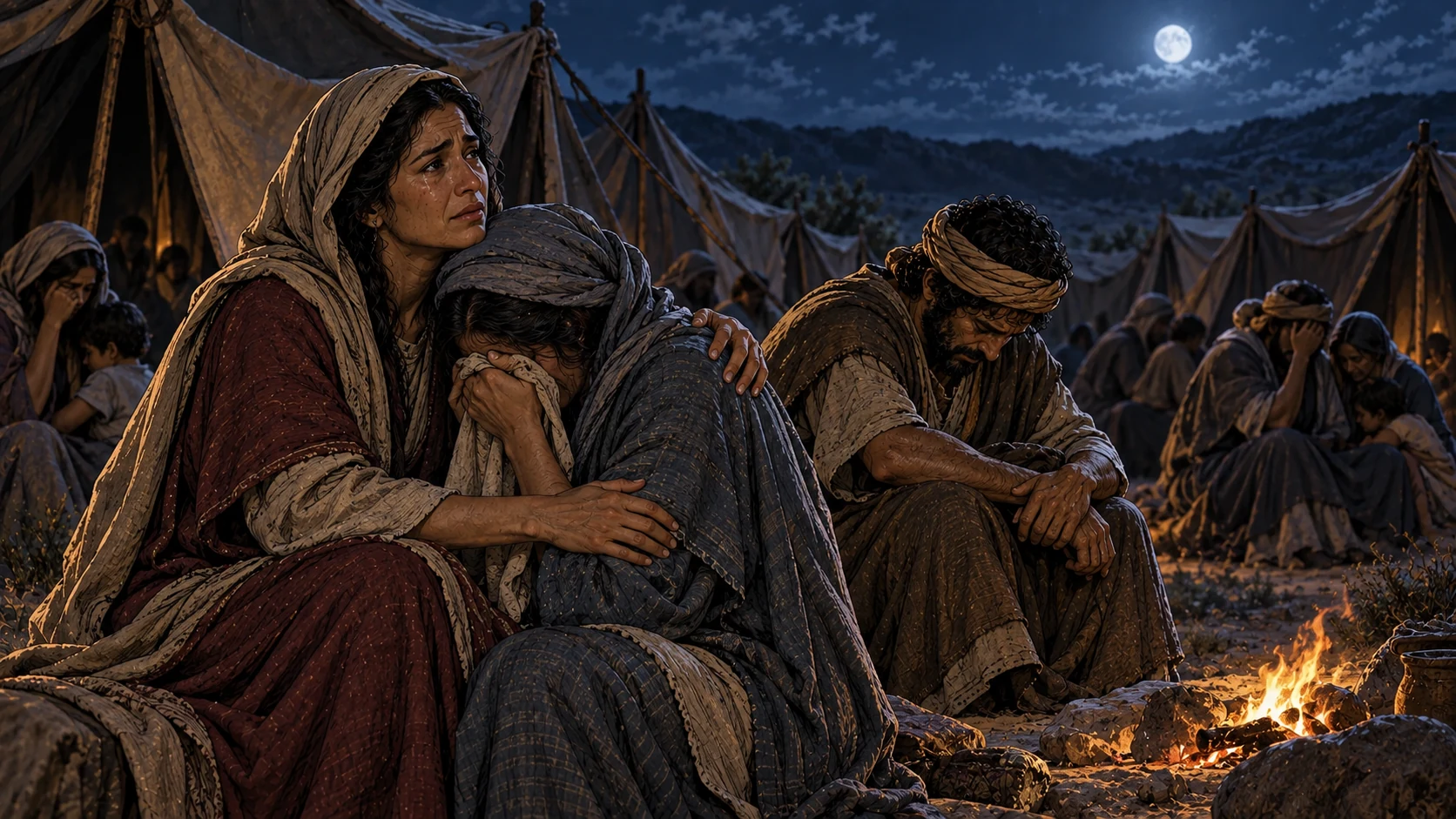The people weep that night