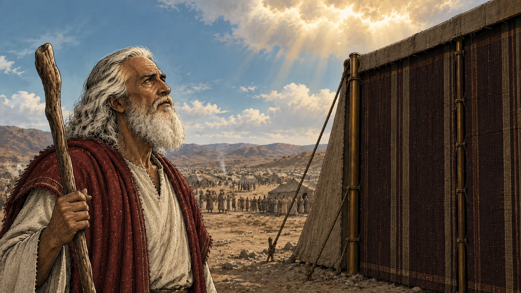 Moses hears the warning