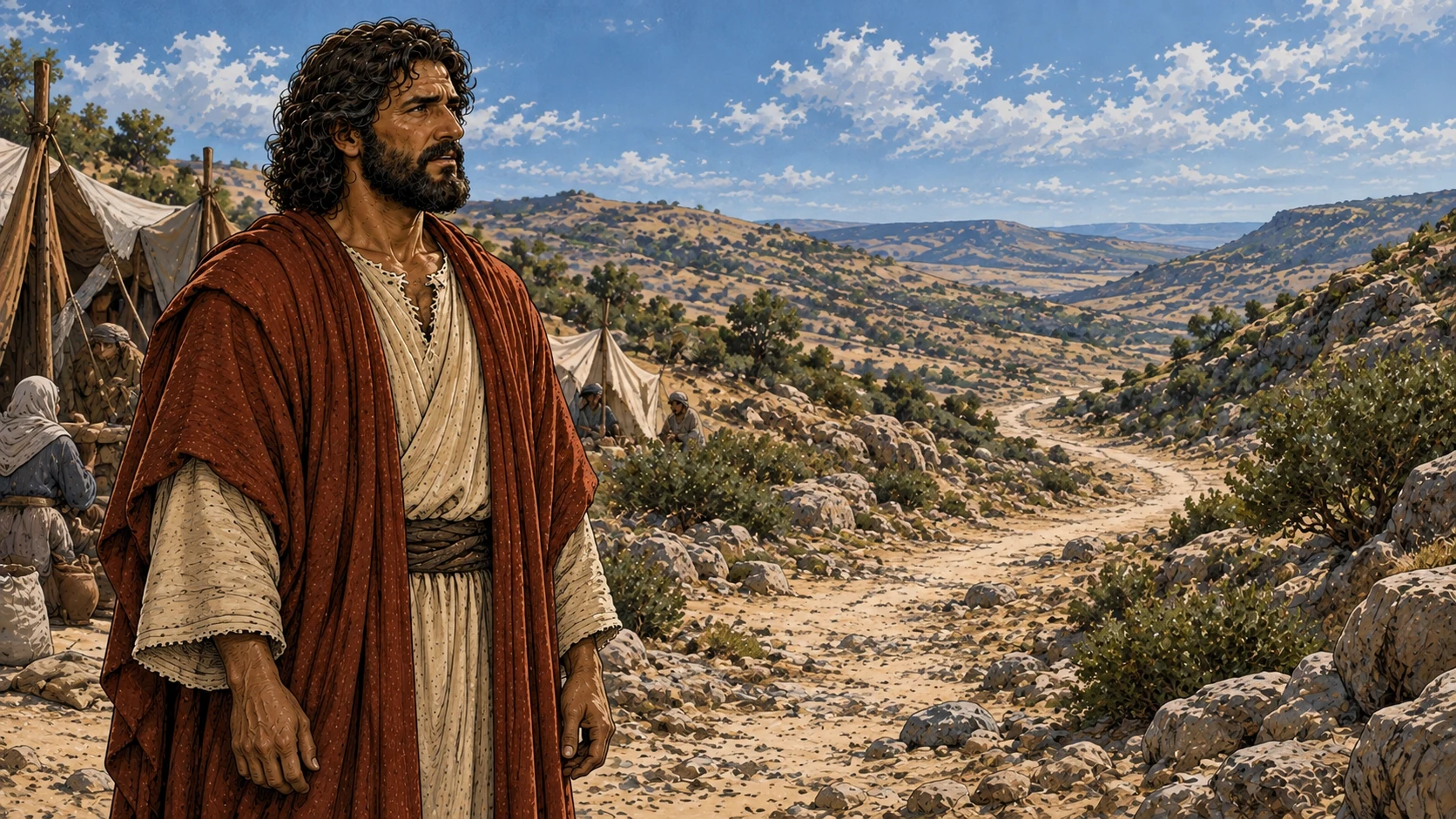 Caleb and the wilderness road