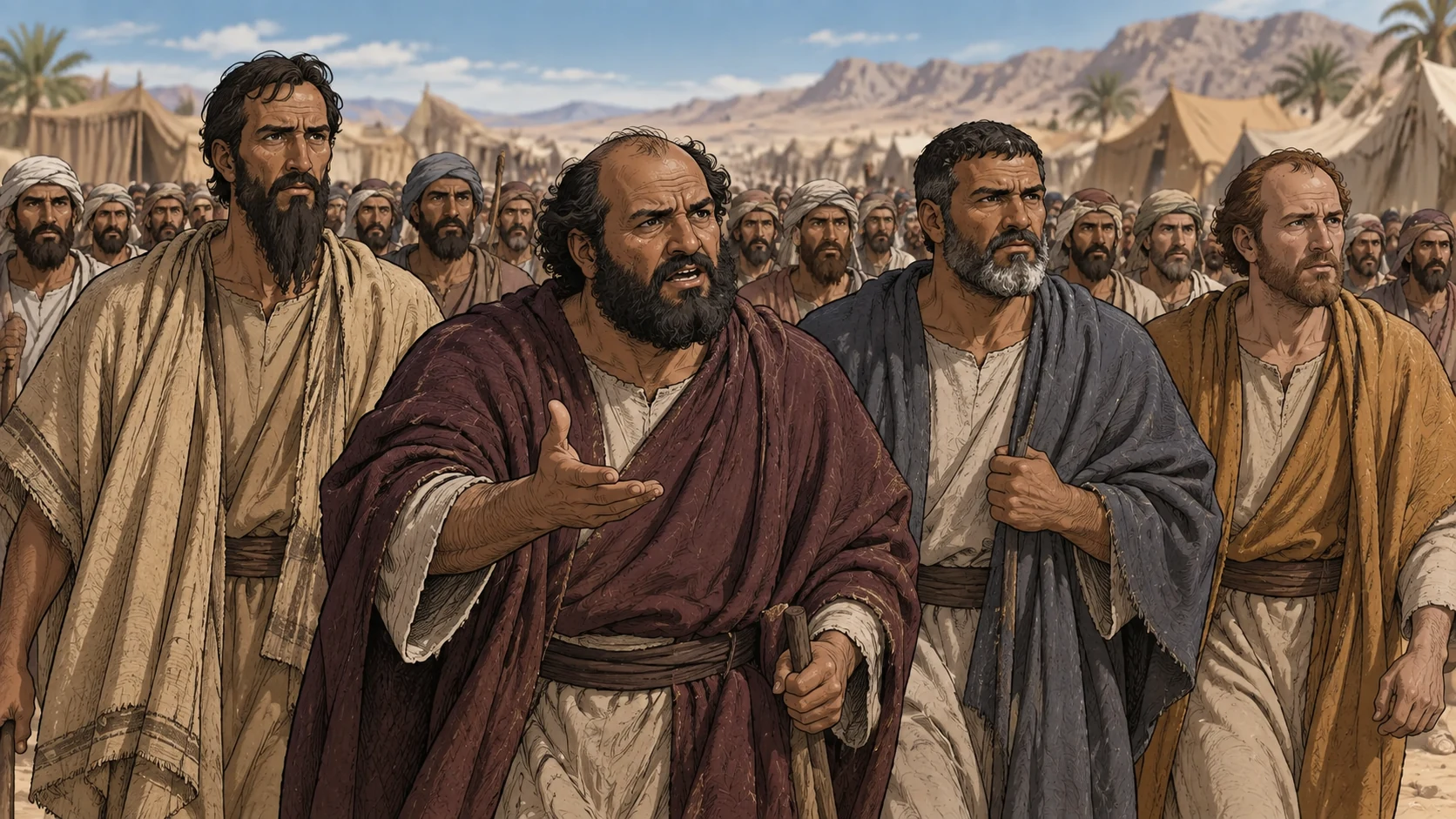Leaders rise against Moses