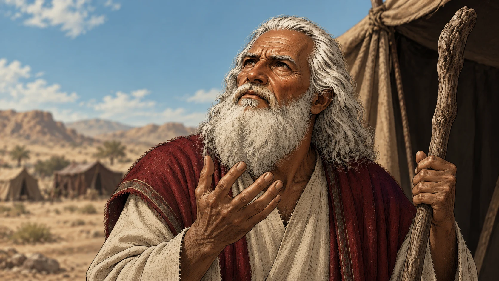 Moses appeals to Yahweh