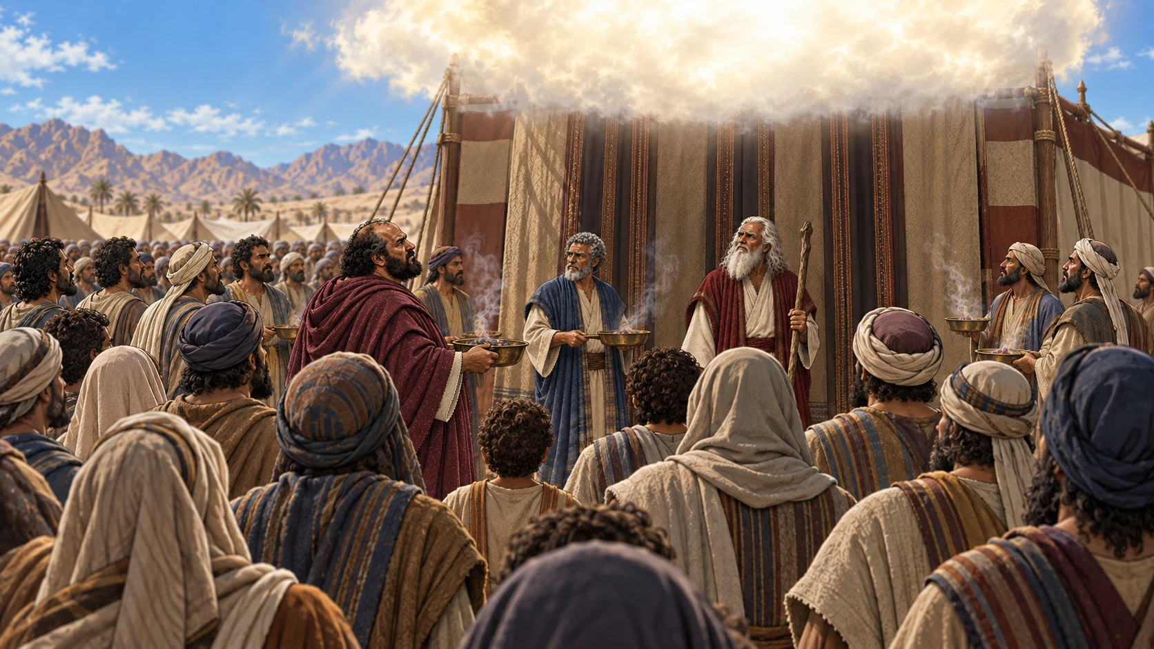 Glory before the assembly