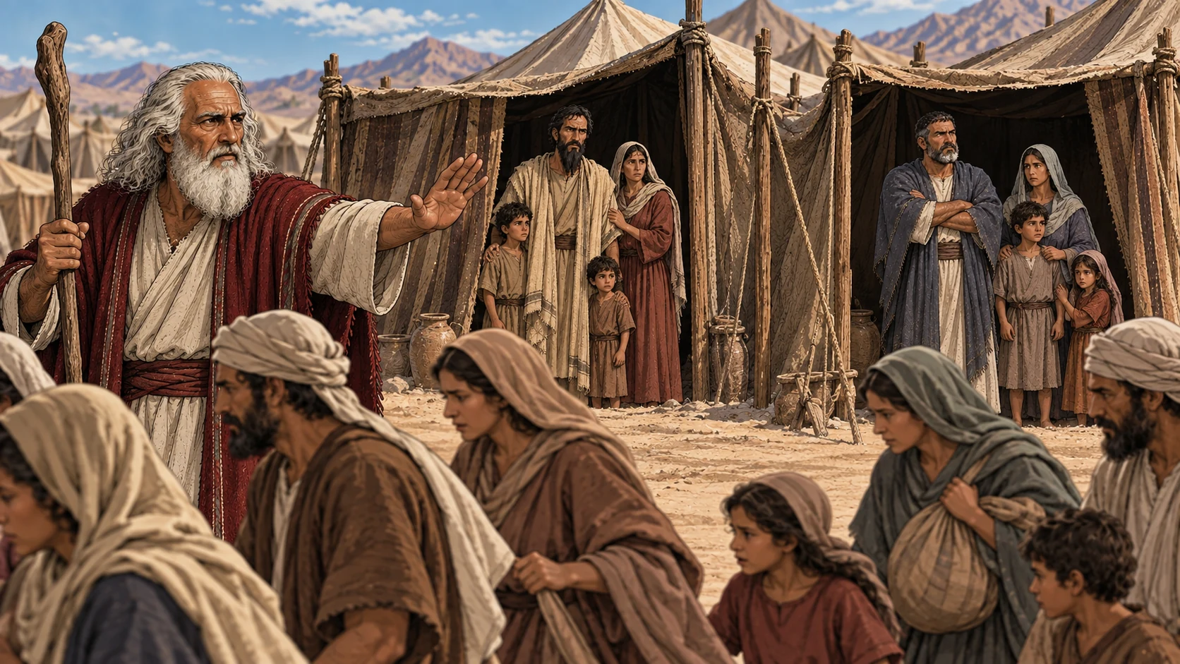 Move away from these tents