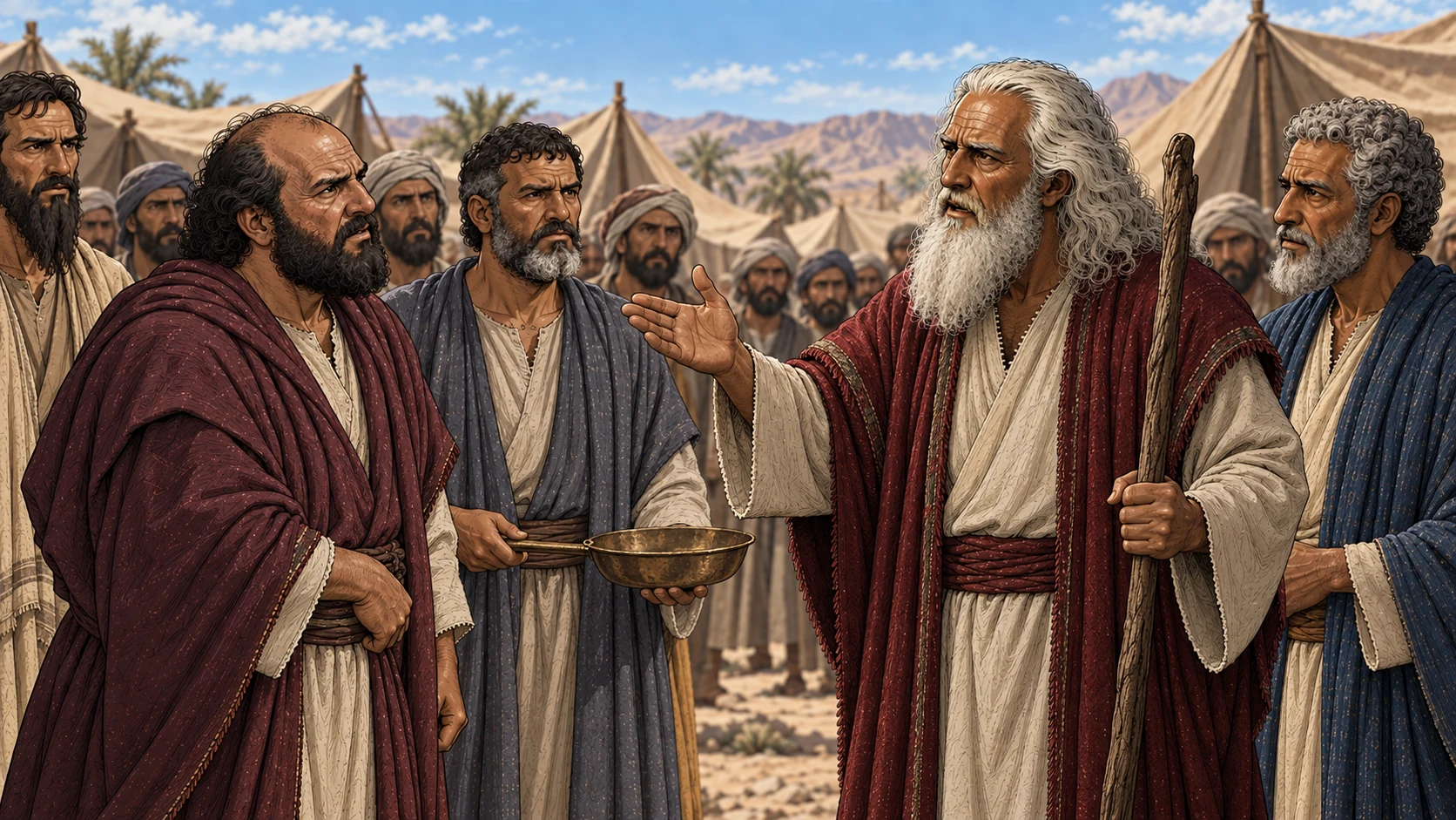 Take censers for tomorrow