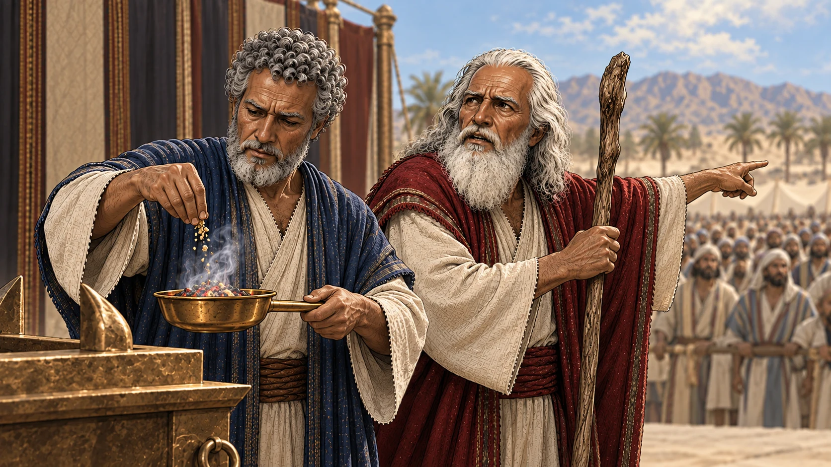 Go quickly to the congregation