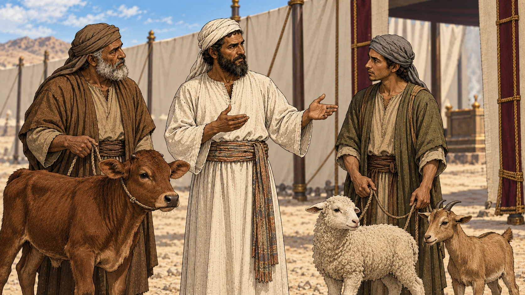 The holy firstborn of the flock
