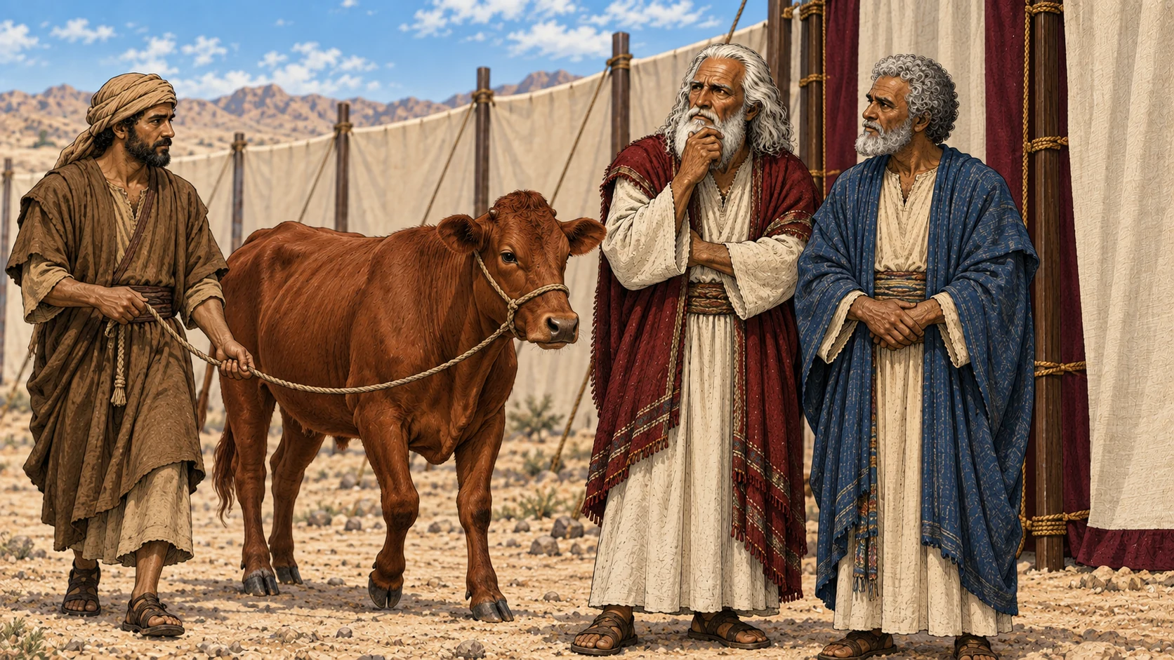 The red heifer