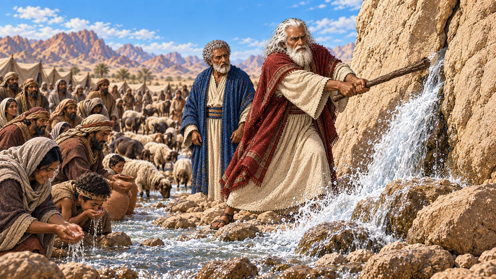 Water from the rock