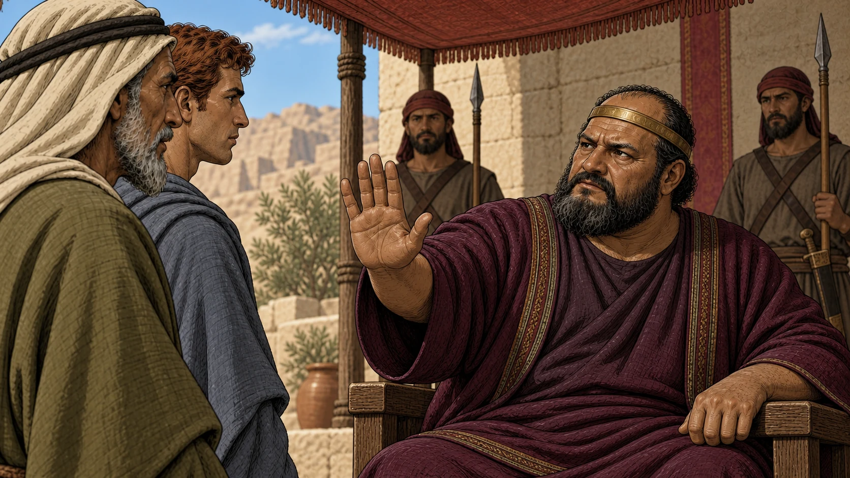 Edom refuses