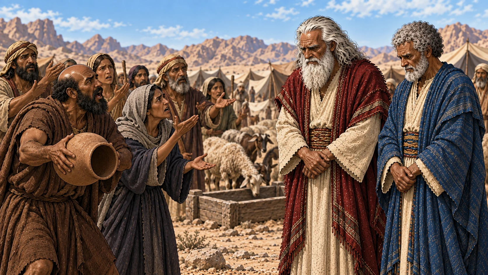 No water for the congregation