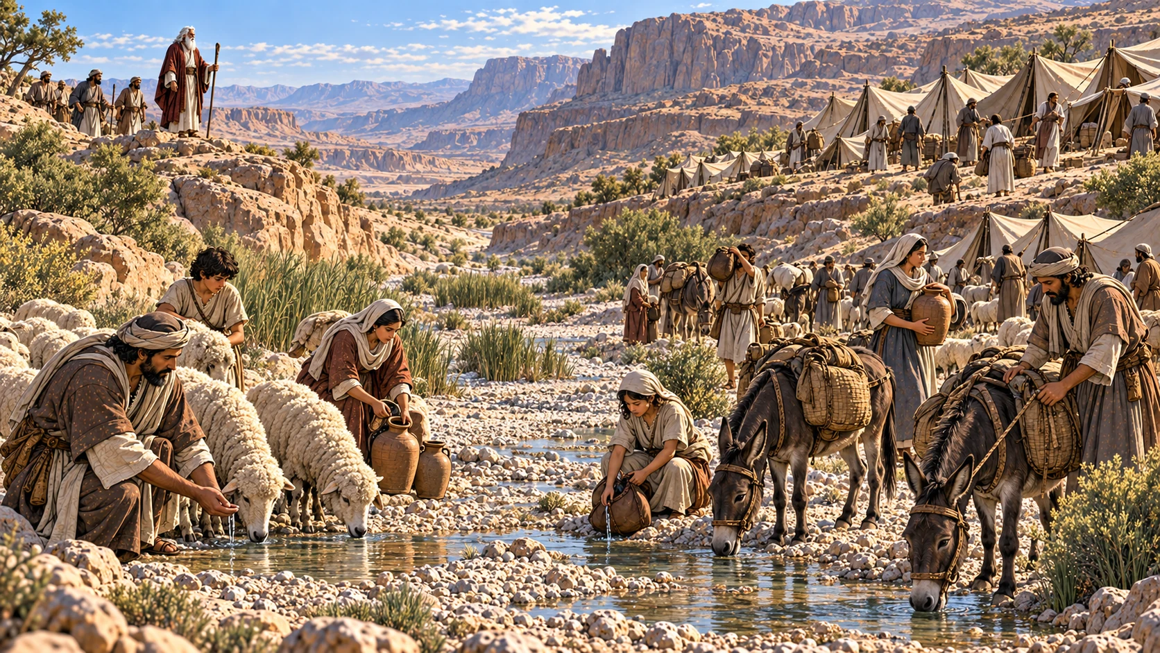 By the Wadi Zered