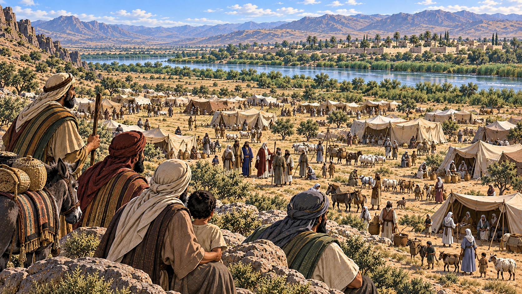 Across from Jericho