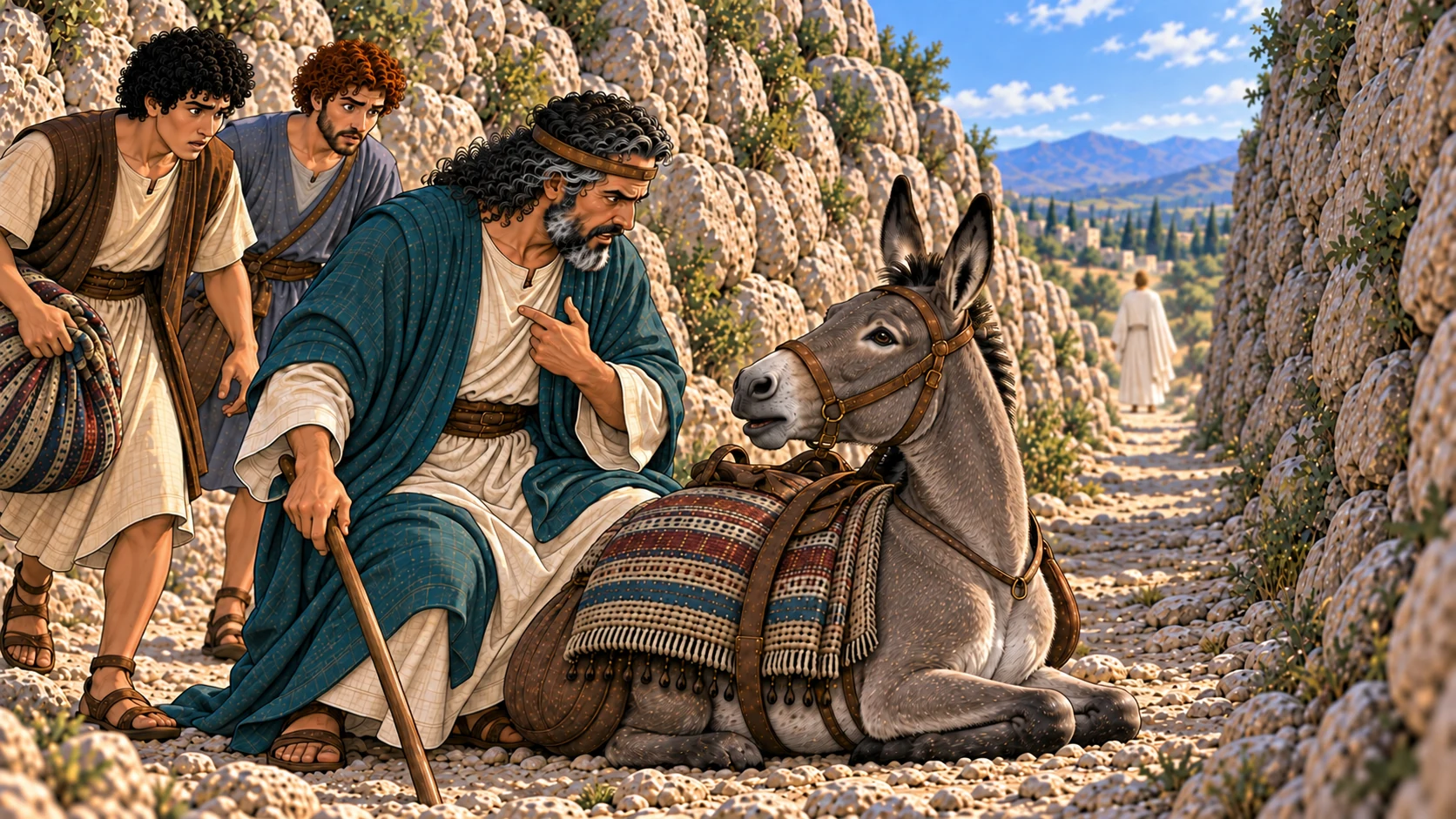 The donkey speaks