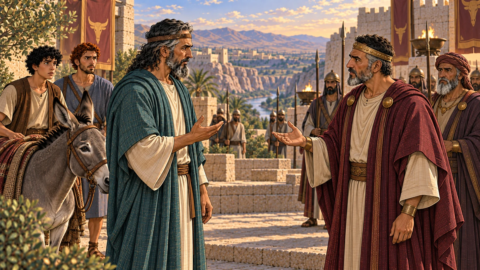 Balak meets Balaam