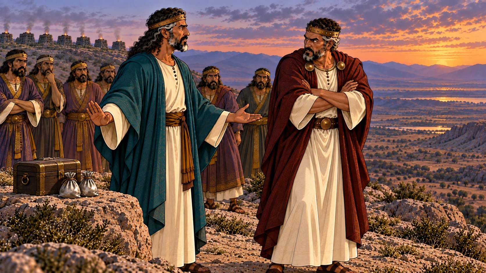 Only what Yahweh speaks