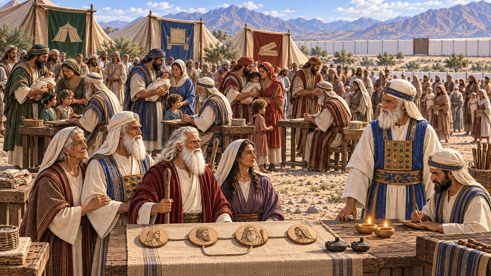The Levites counted separately