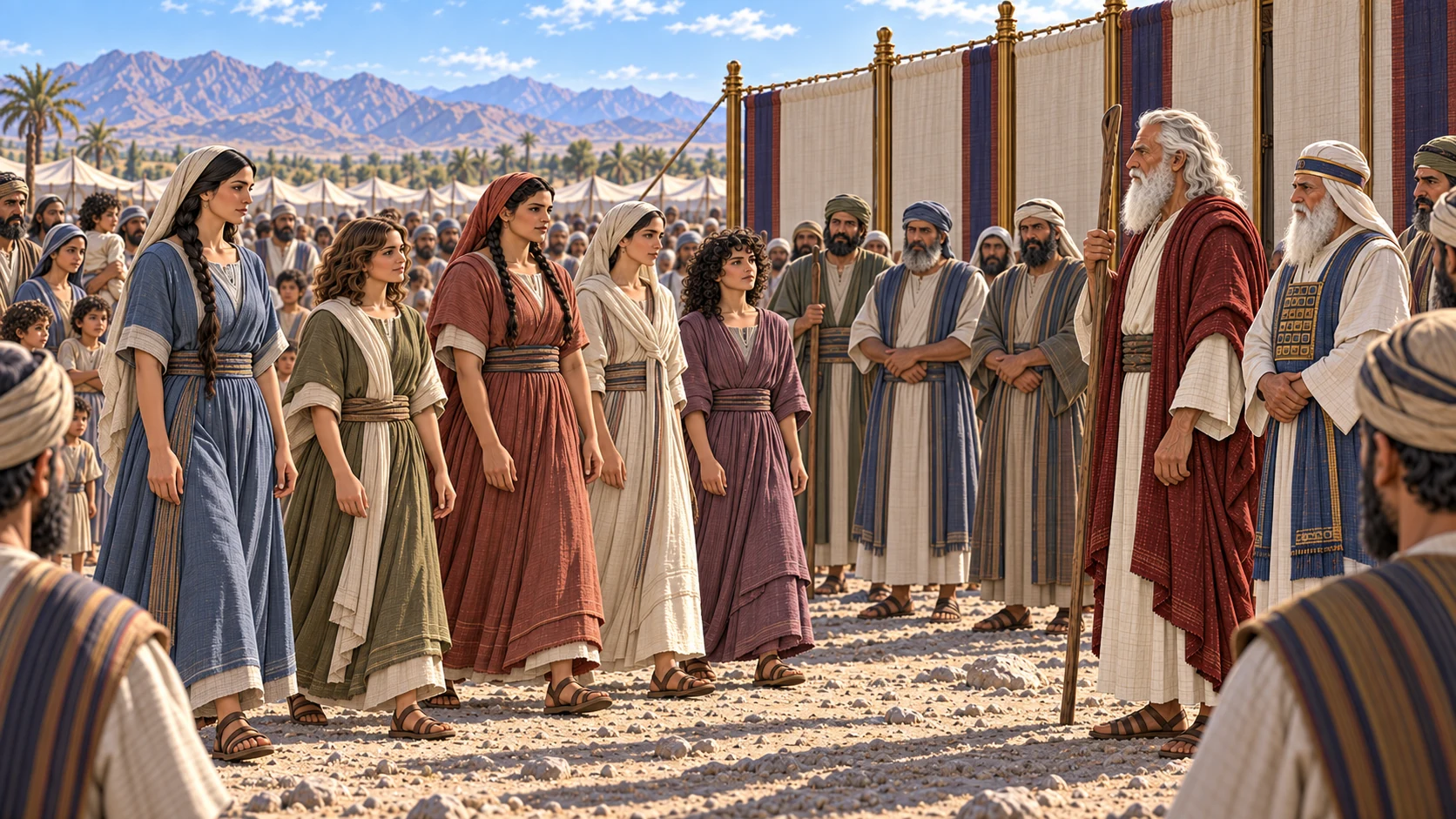 Five daughters come forward
