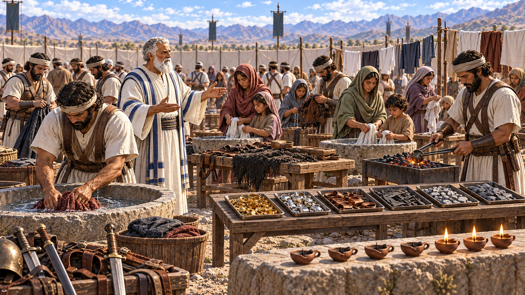 Seven days of purification