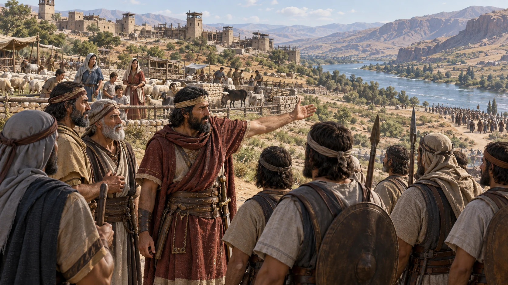 We will go before Israel