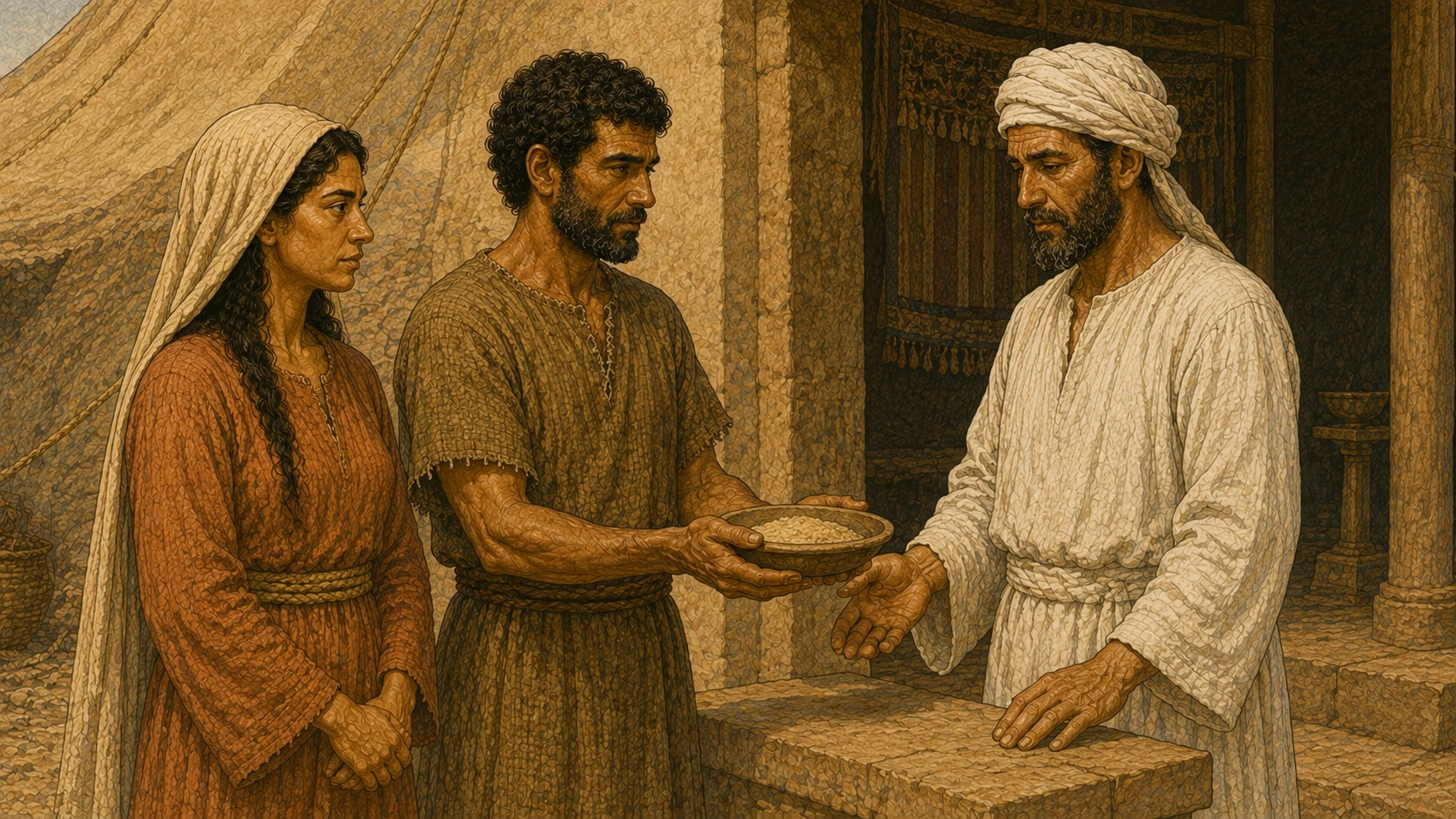 The barley offering