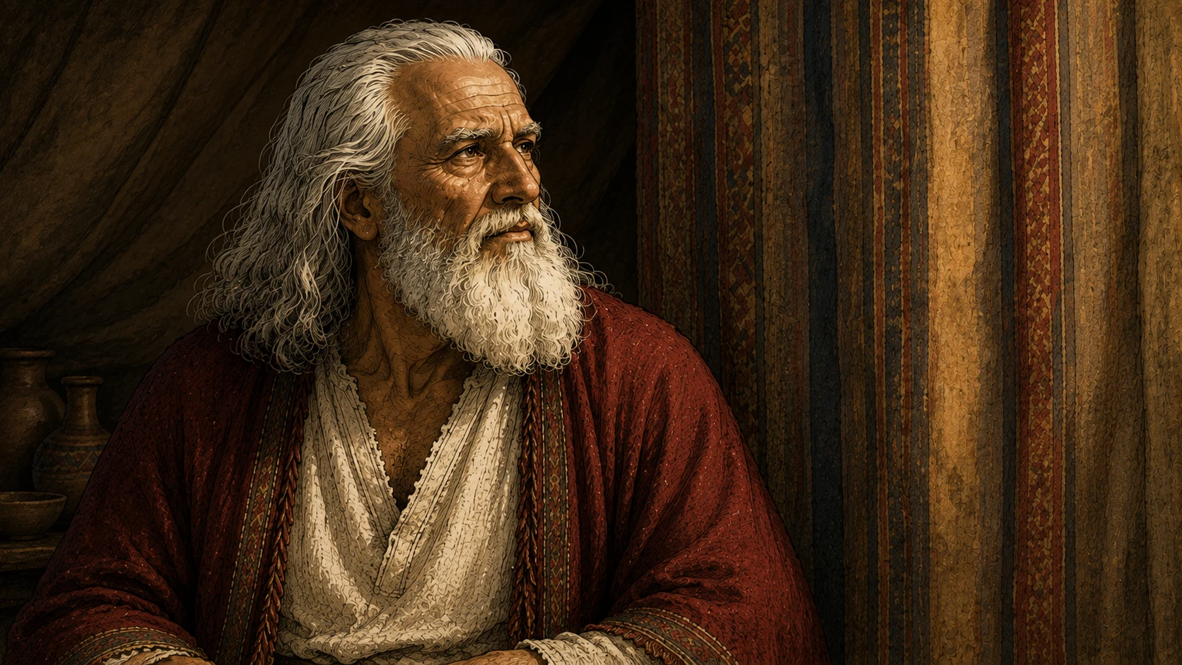 Moses hears the voice