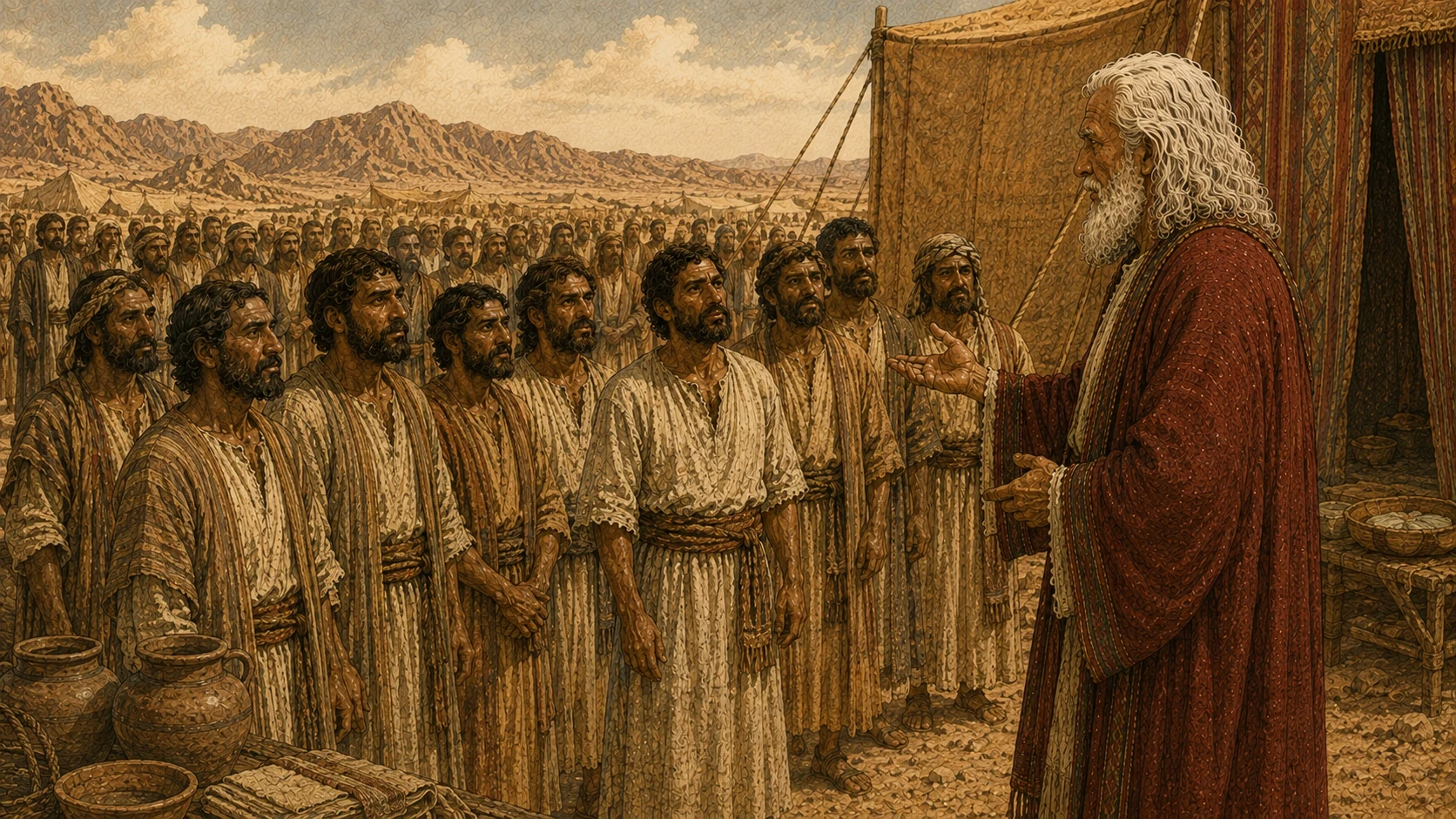The Levites called apart