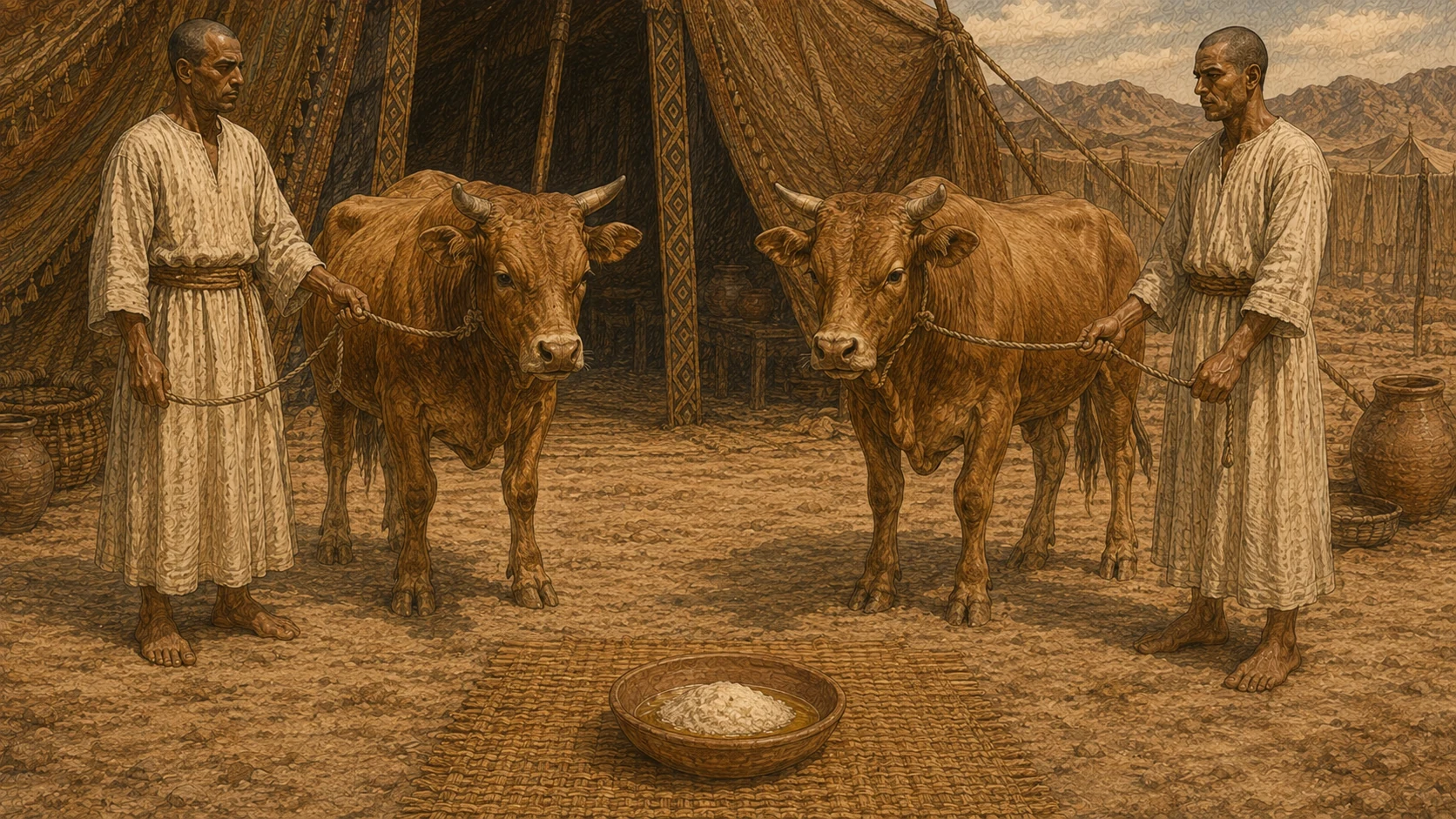 The two young bulls