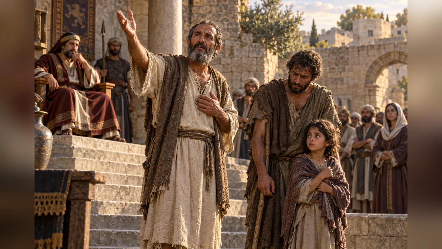 A petitioner stands beside the helpless and an orphan, asking Yahweh to call violence to account.