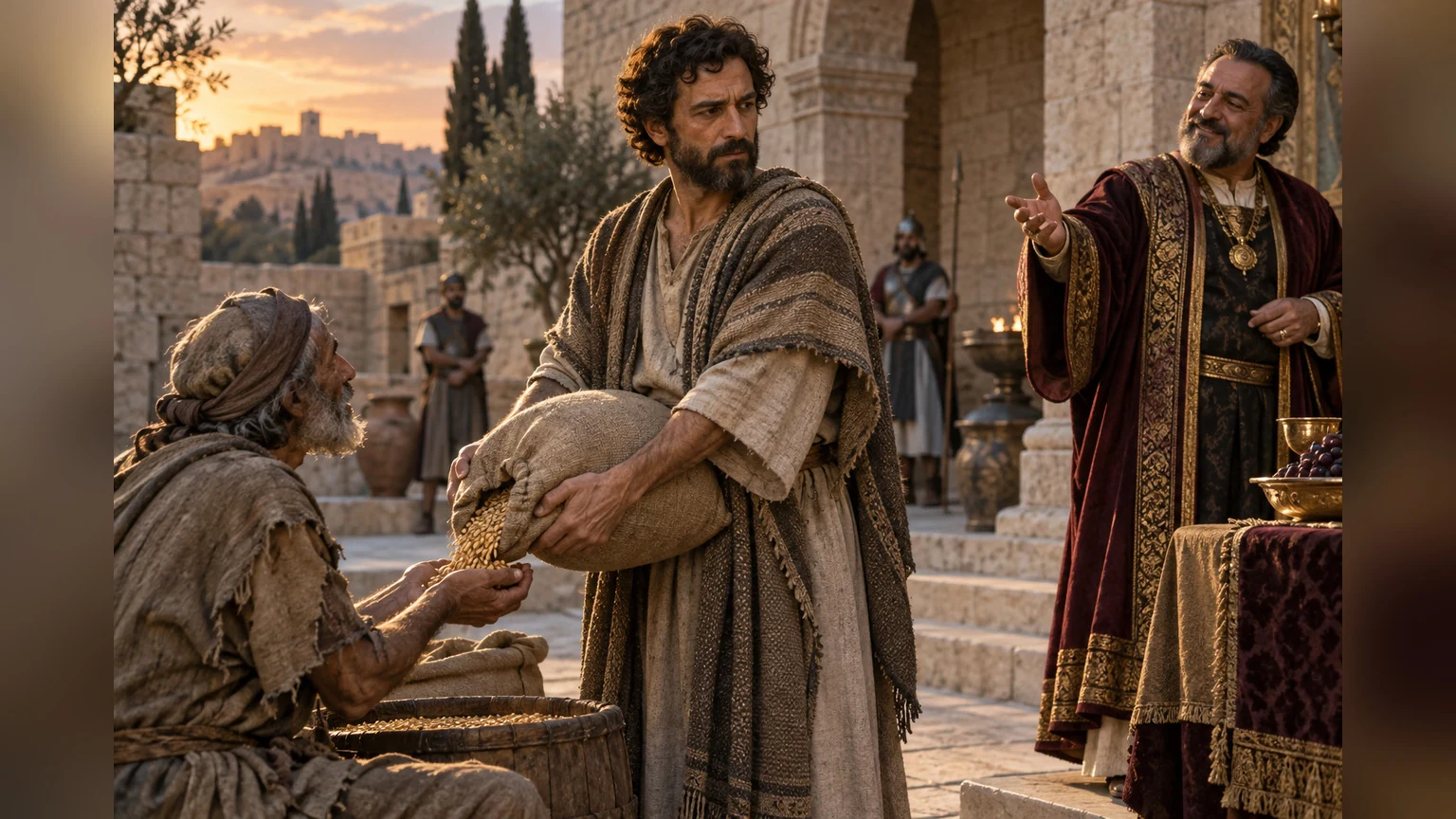 A man honors a costly promise despite an affluent patron's disapproval
