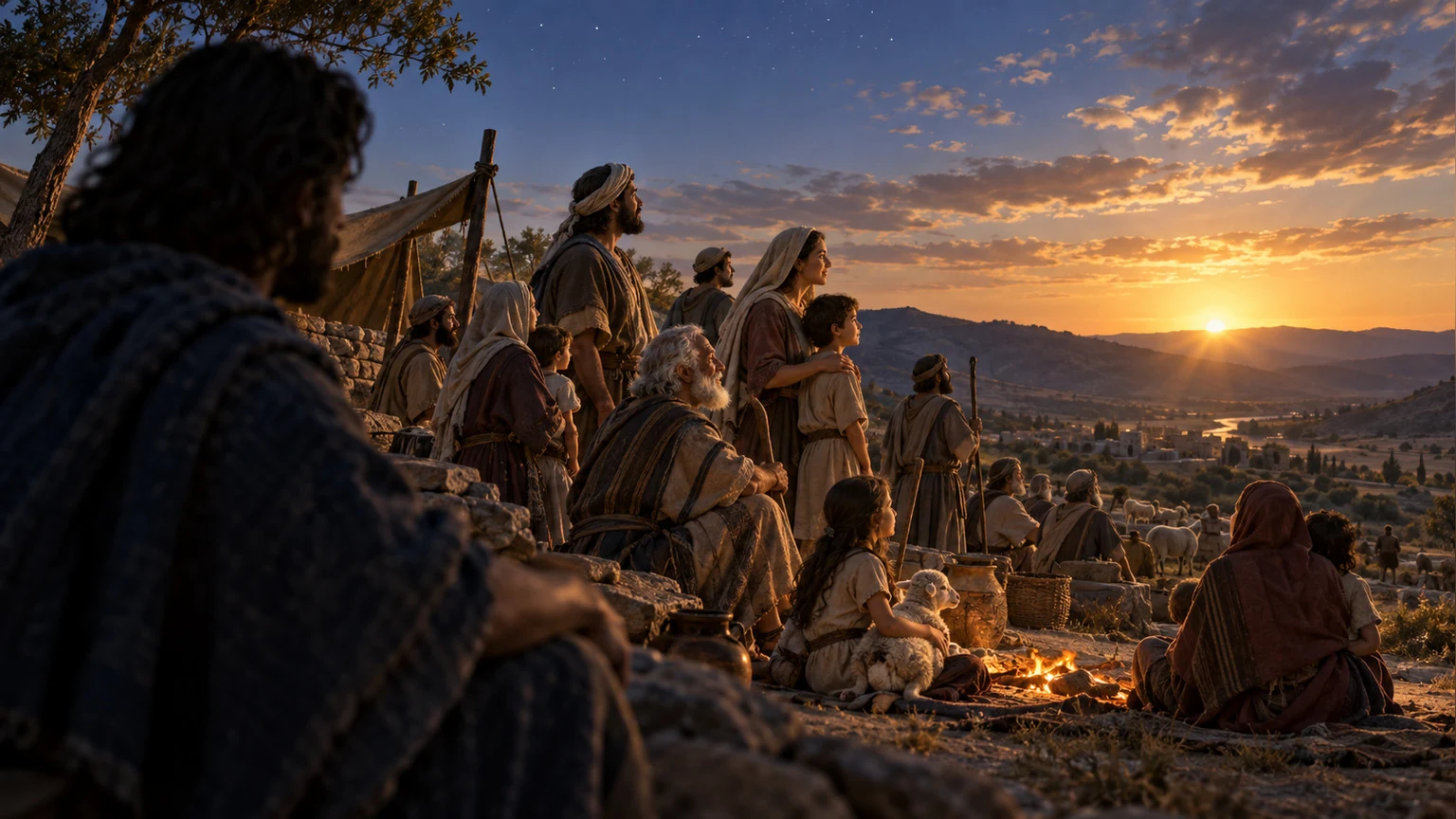 He remembers ancestors who trusted together at dawn.