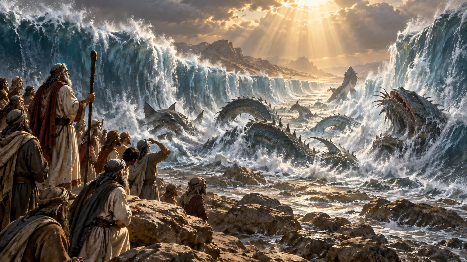 A poetic sea remembrance includes Leviathan.