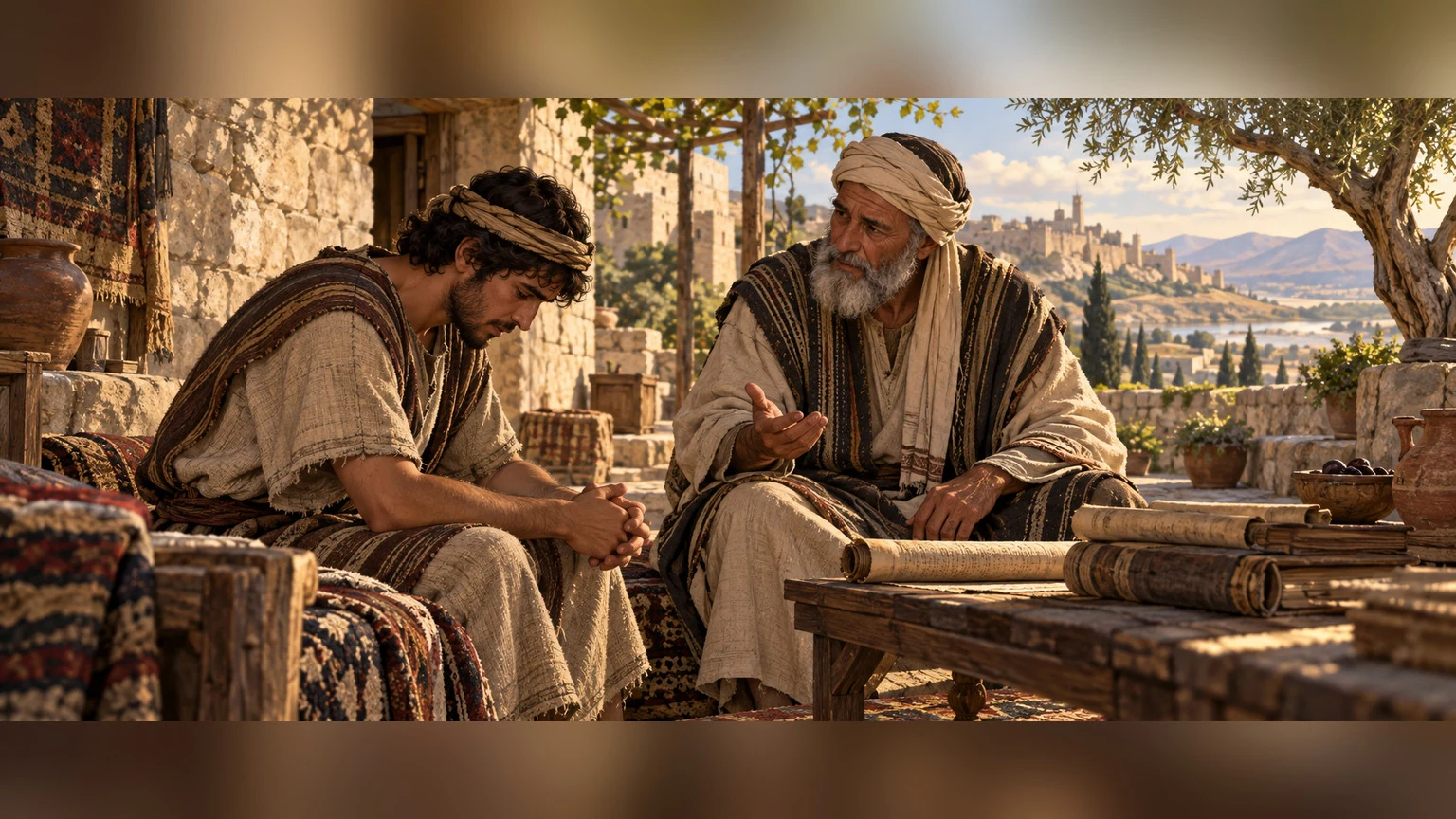 a chastened learner recognizes goodness and asks for sound judgment.