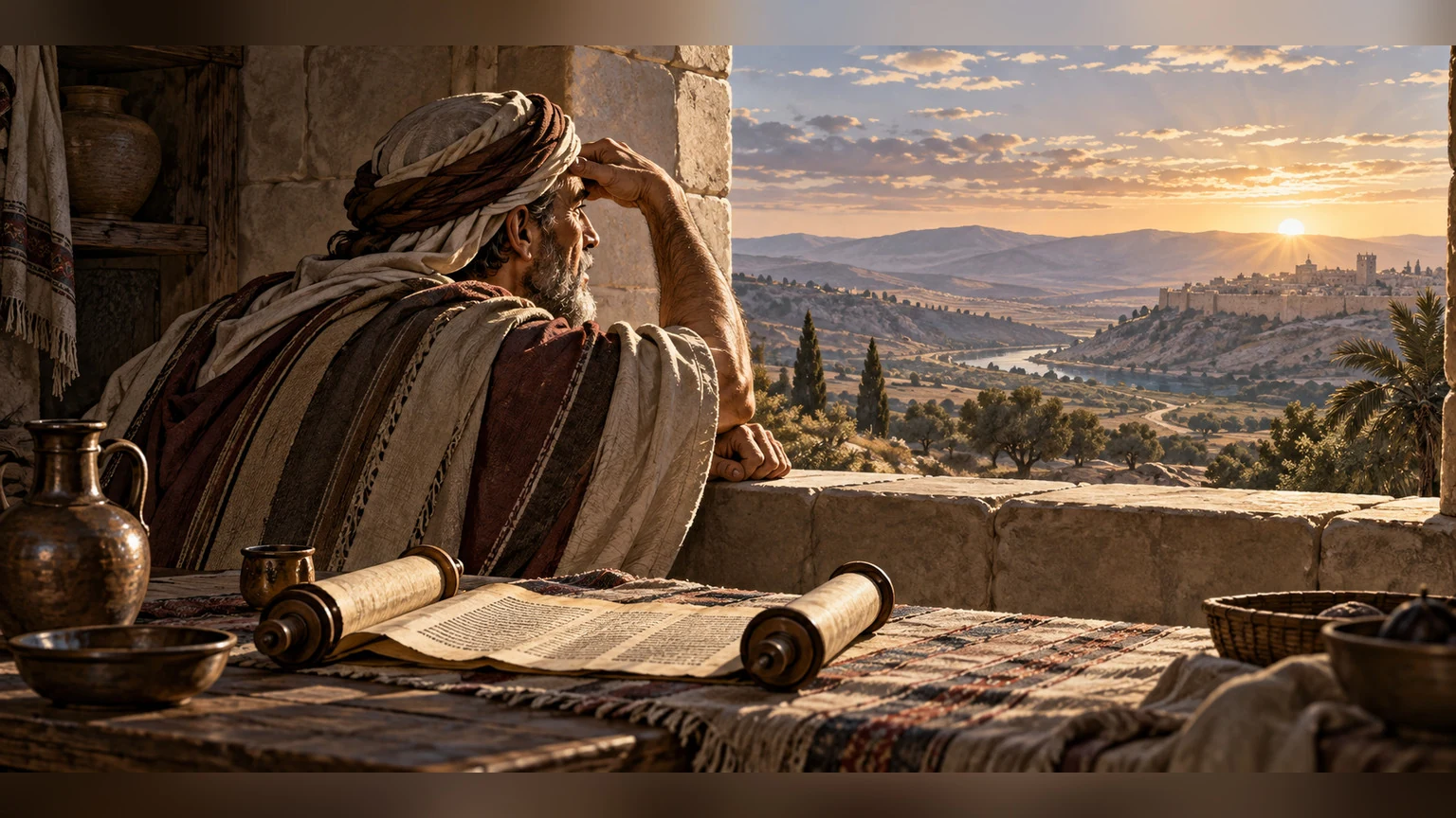 failing eyes wait for comfort and salvation.