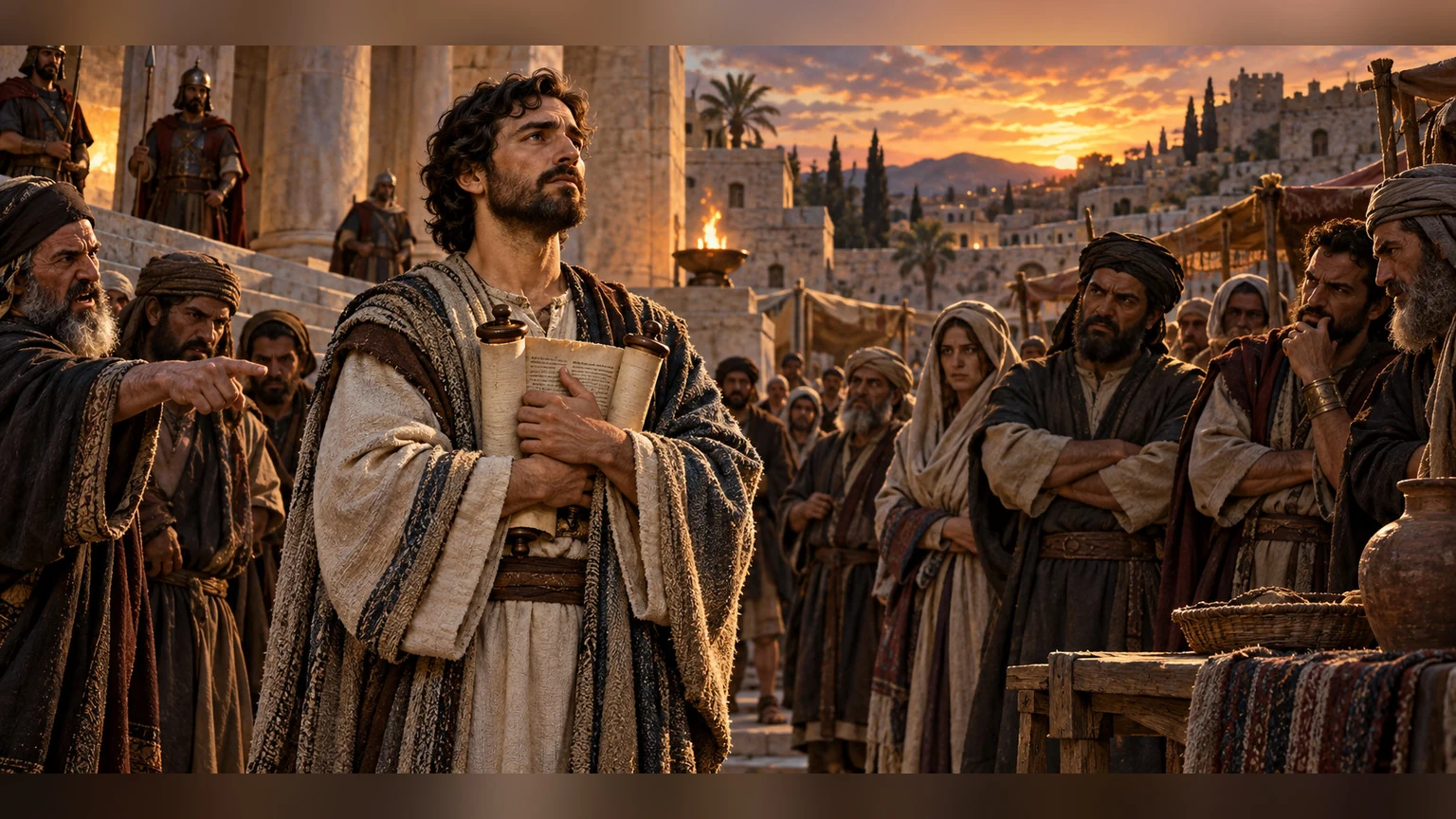 surrounded by opponents, he continues to love the word as enduring truth.