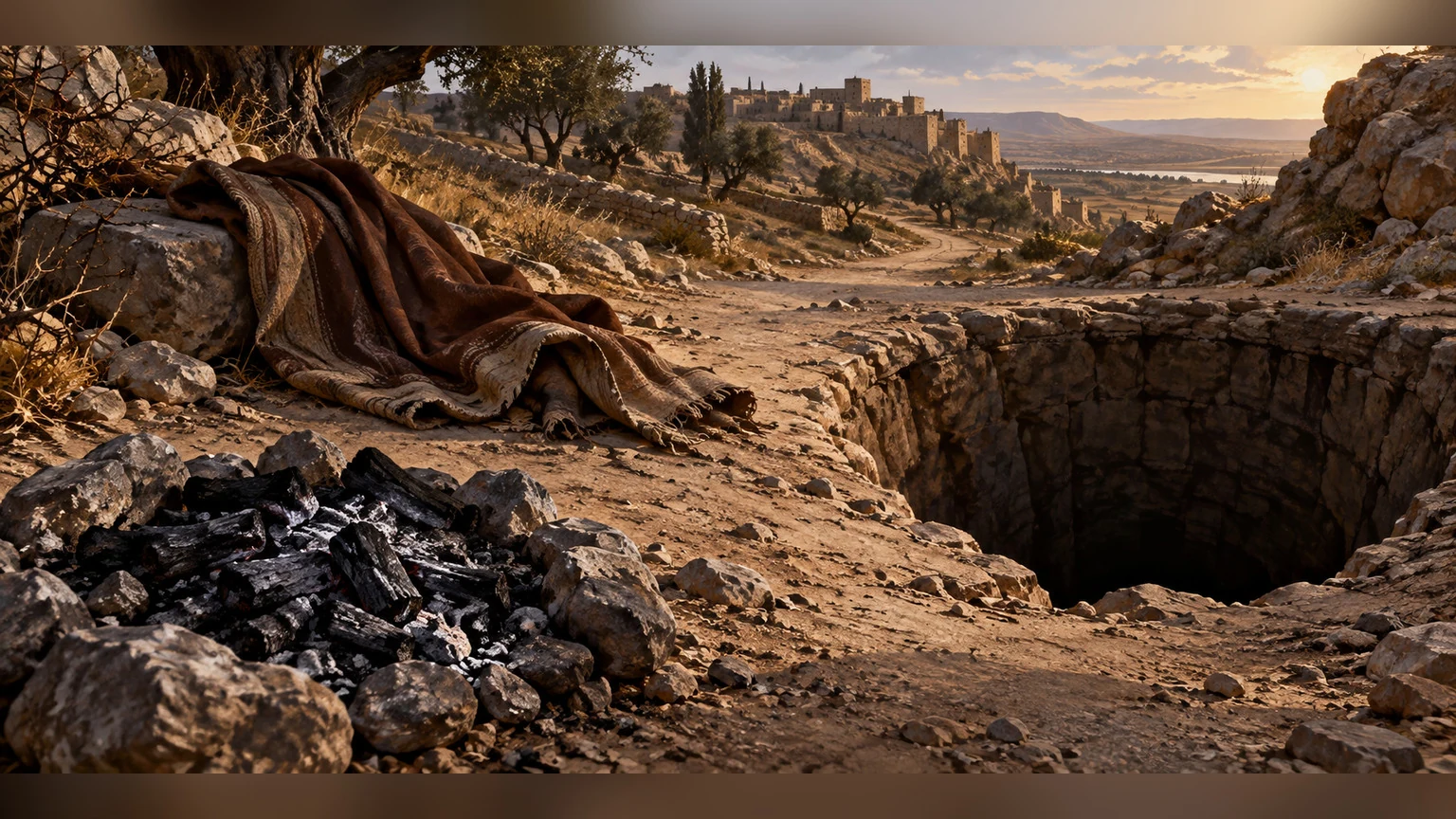 Coals, pits, and returning verbal harm visualize the judgment requested against violent slanderers.