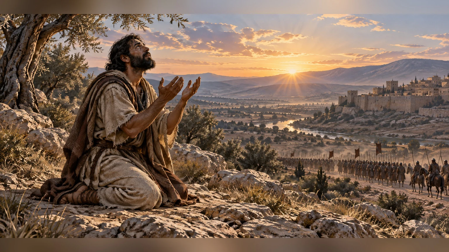 The threatened servant asks for life and the end of oppression; leave intervention as petition.