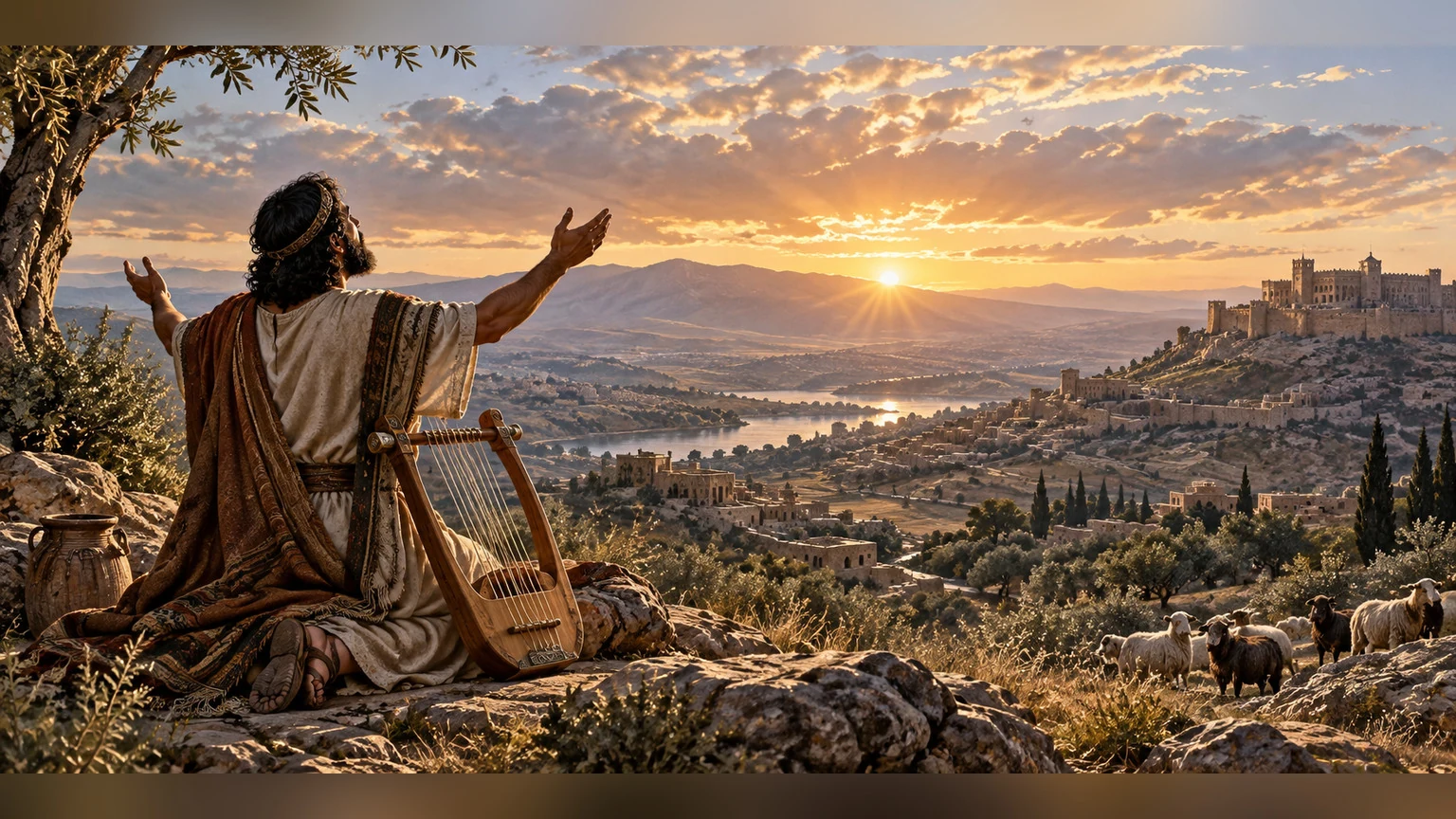 A daily singer praises the unsearchable greatness of the King.