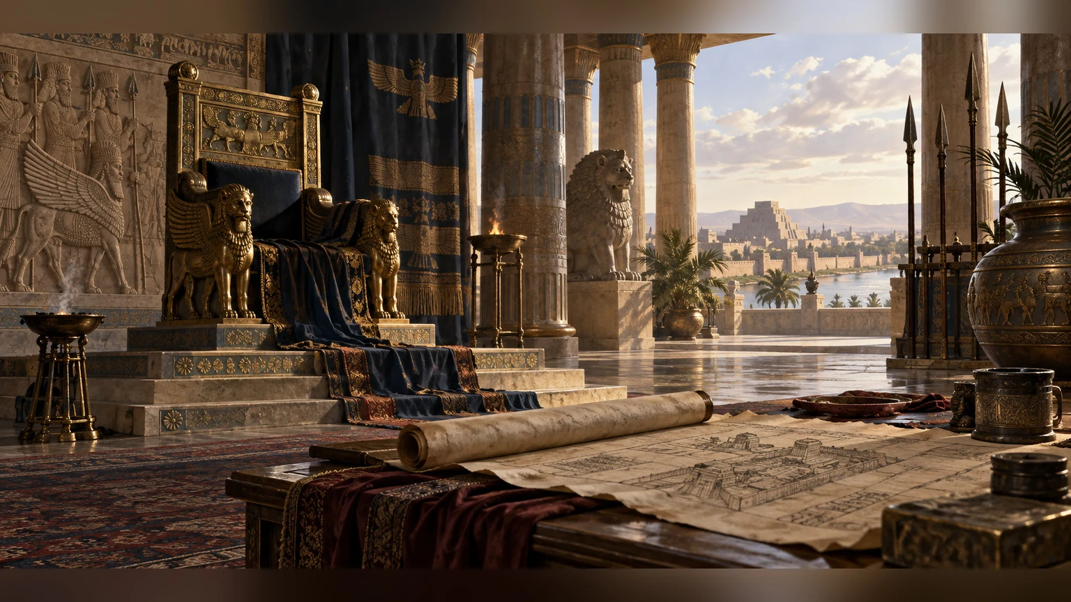 A prince's breath ends and his plans lie unfinished, making human power's limits visible.