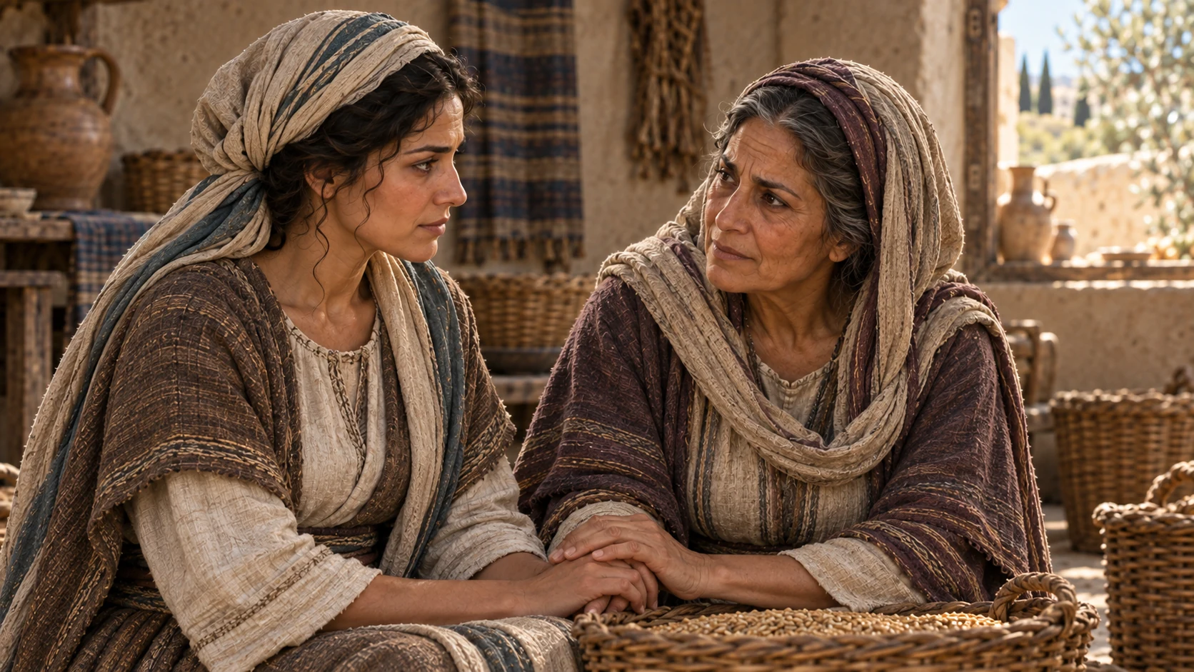 Naomi seeks rest and security for Ruth.