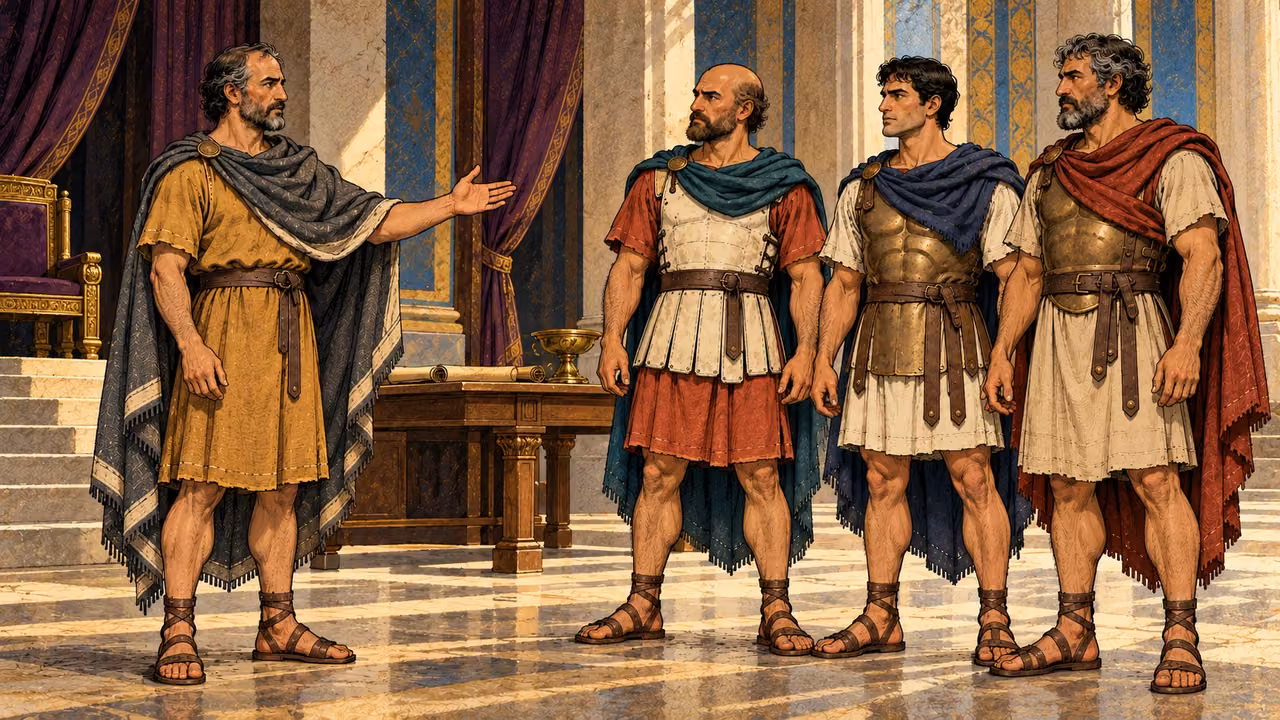 Lysias addresses the distinct Ptolemy, Nicanor and Gorgias.