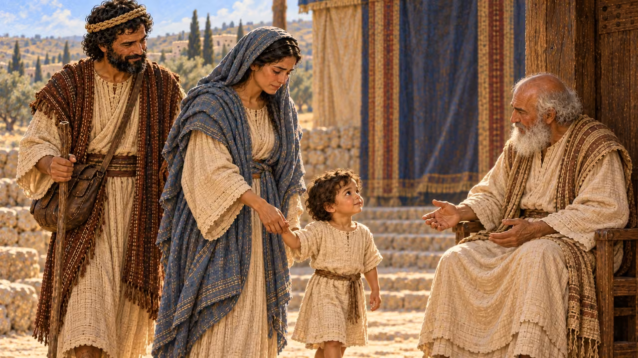 Bringing Samuel to Shiloh